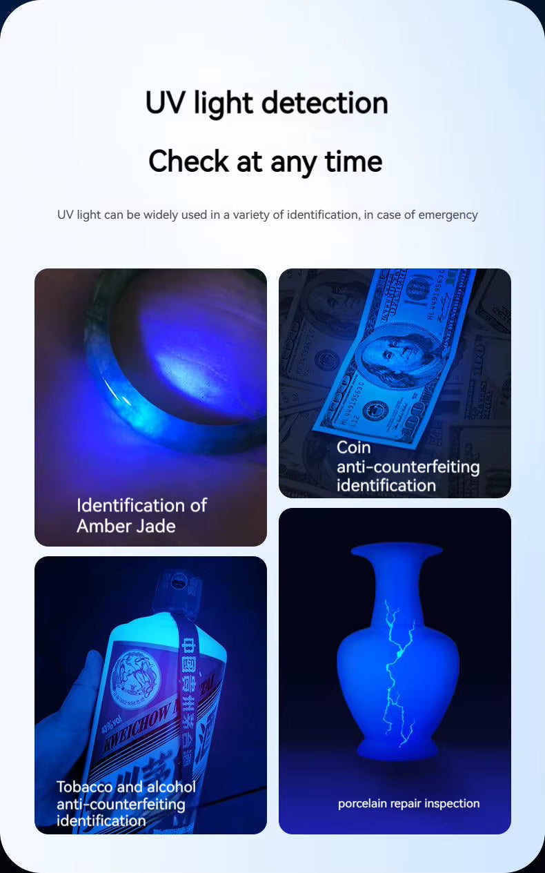 Philips SFL1121 Mini EDC Taschenlampe. Wiederaufladbar, LED, 3 Modi mit Anti-Lost-Text oder individueller Lasergravur