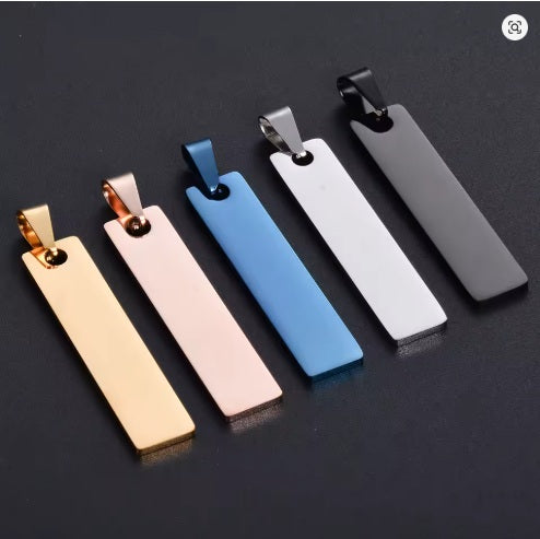 Edelstahl-Anhänger rund drehbar mit Anti-Lost oder individueller Lasergravur