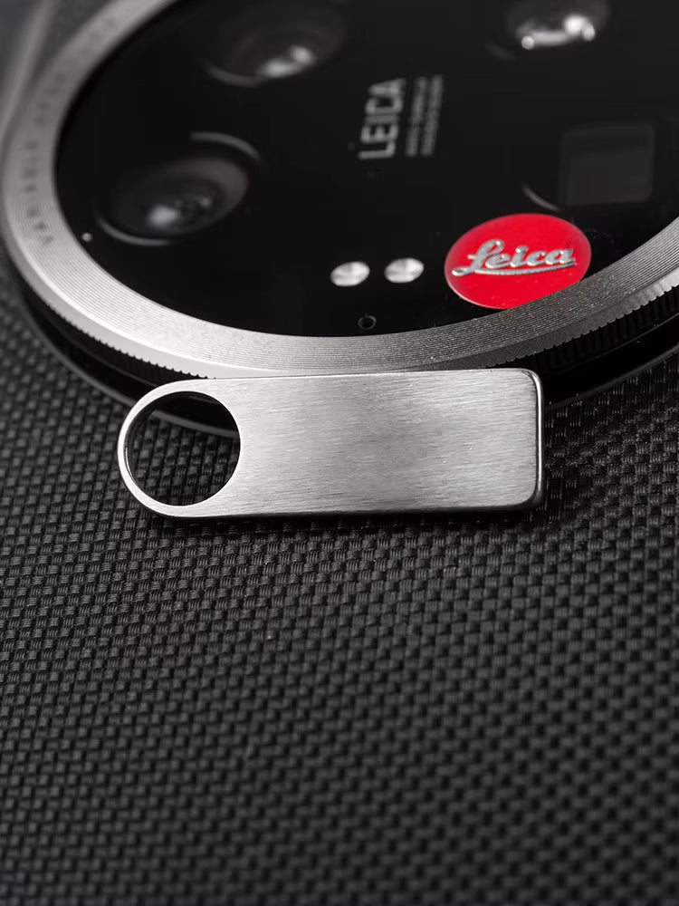 Edelstahl-Schlüsselanhänger „Klein Anti-Lost“ – kompakt, individuell gravierbar