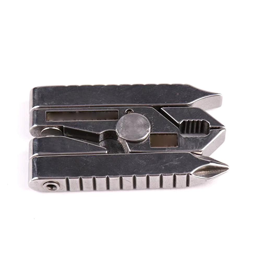 Mini-Multitool-Zange aus Edelstahl 420 – EDC-Schlüsselanhänger, kompakt & langlebig