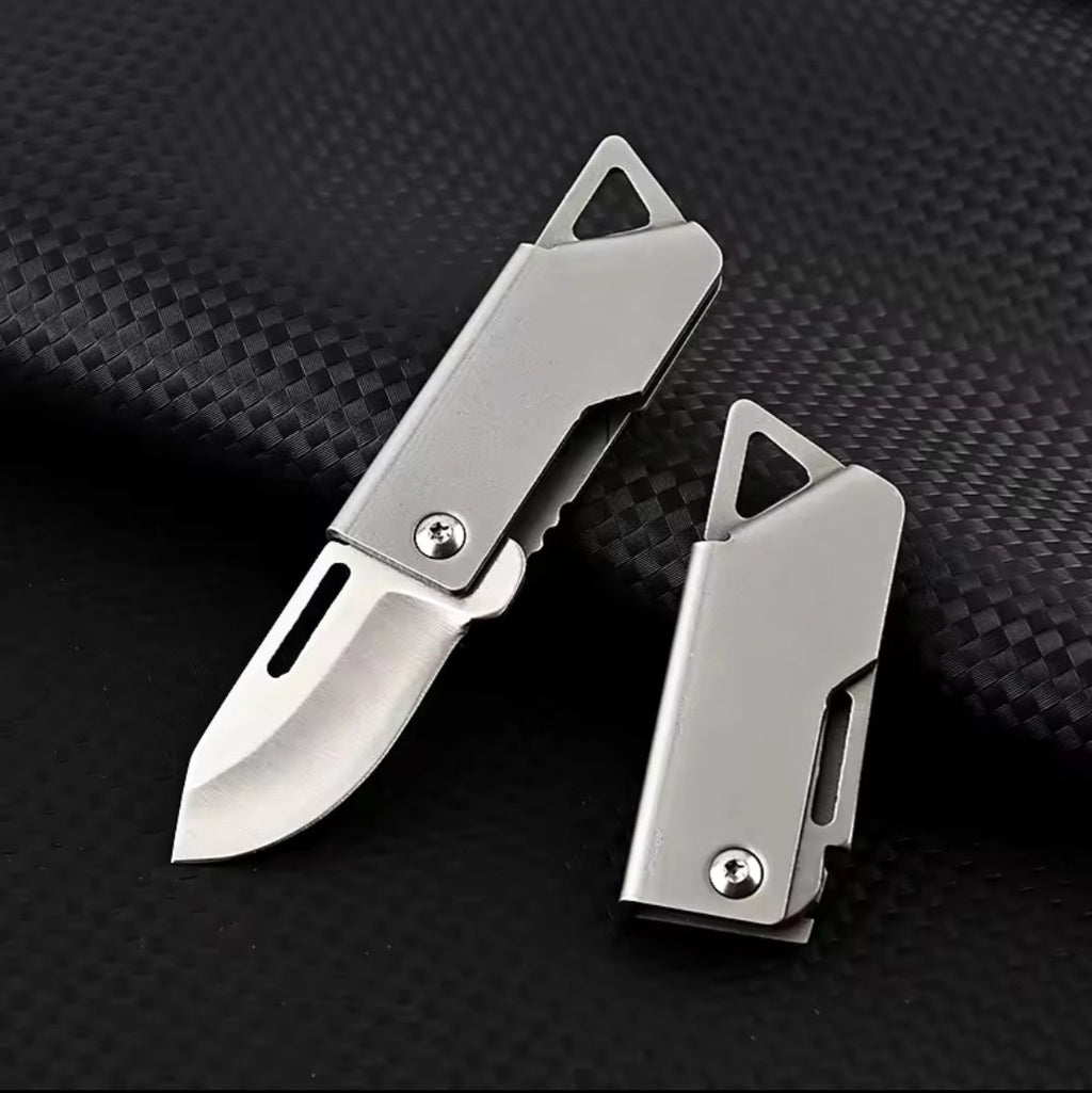 Mini Schlüsselanhänger-Messer — kompakt & rostfrei