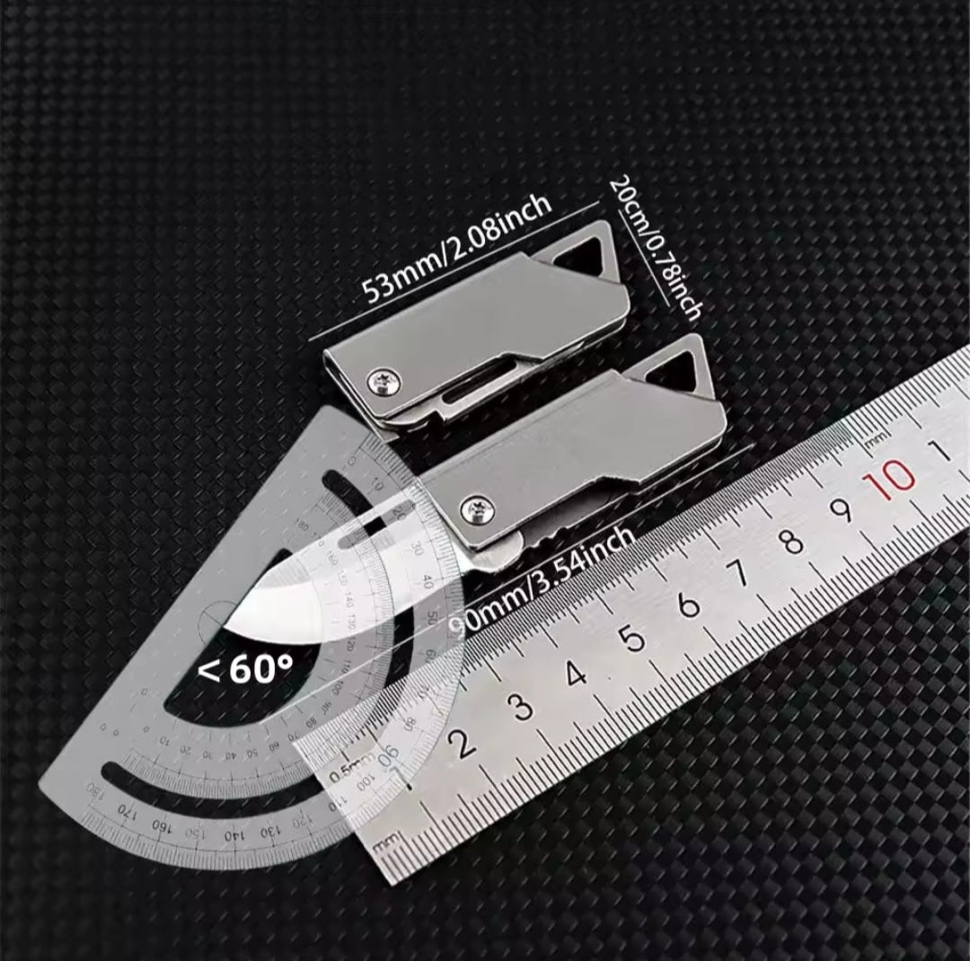 Mini Schlüsselanhänger-Messer — kompakt & rostfrei