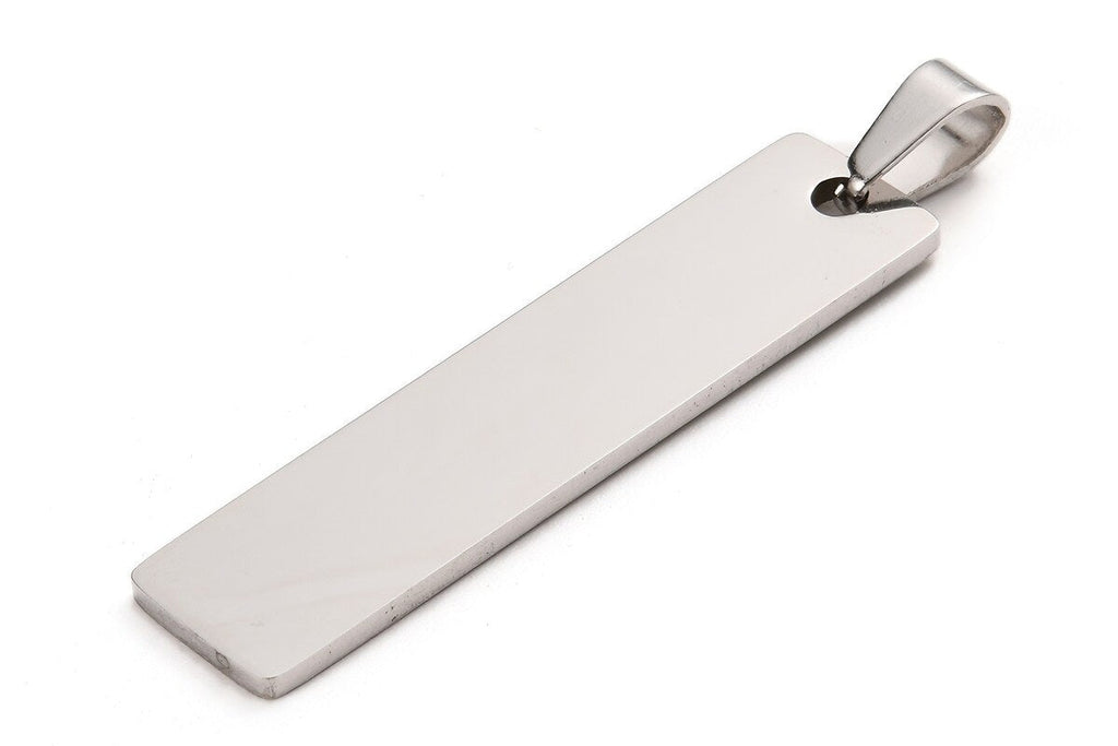 Edelstahl-Anhänger rund drehbar mit Anti-Lost oder individueller Lasergravur