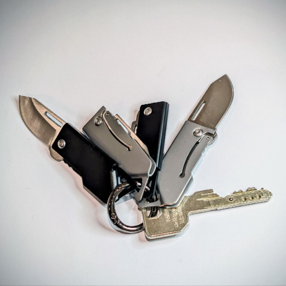 Mini Schlüsselanhänger-Messer — kompakt & rostfrei