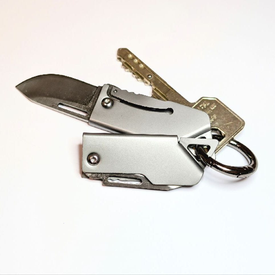 Mini Schlüsselanhänger-Messer — kompakt & rostfrei